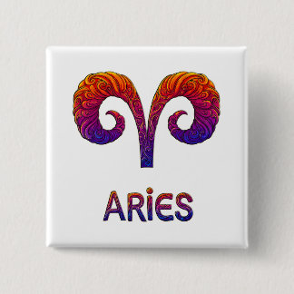 Pin Vibrant Colorful Aries Zodiac Square 