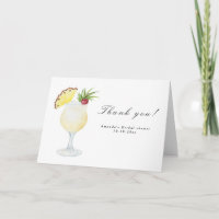 Pina Colada Cocktail Bridal Shower