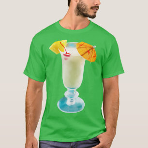 Pina Colada Cocktail Drink T-Shirt