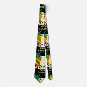 Piña Colada Cocktail Drink Tie