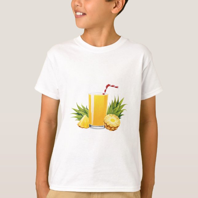Pina Colada cocktail T-Shirt (Front)