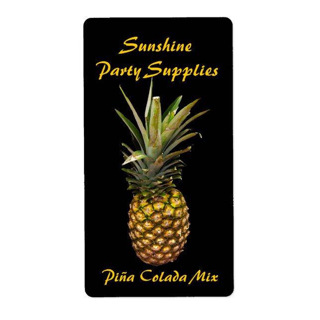 Pina Colada Mix Labels (Front)