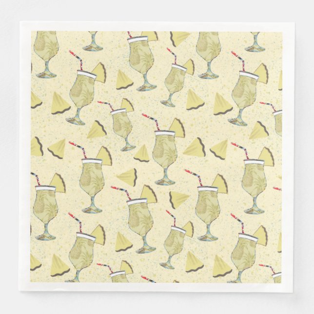 Pina Colada Napkin (Front)