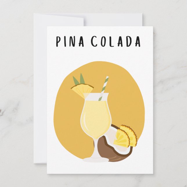 Pina Colada Poster Small Format (Front)