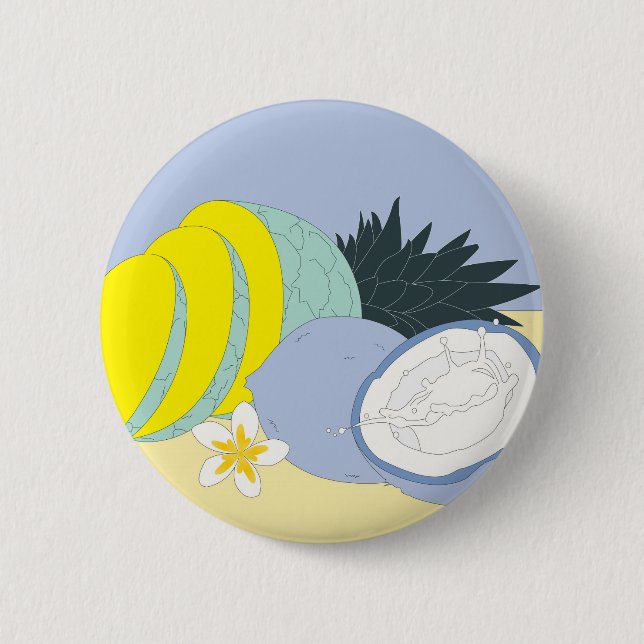 Piña Coolada Button (Front)