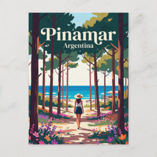 Pinamar Argentina Postcard