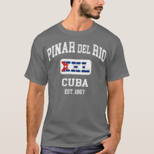 Pinar del Rio Cuba XXL Athletic design 1 T-Shirt