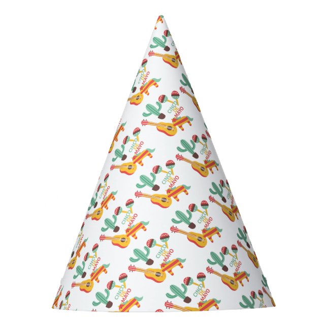 pinata cinco de mayo party hat (Front)