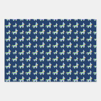 Pinatas Wrapping Paper Sheet