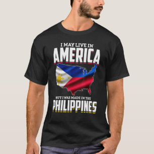 Pinay Pinoy American Filipino Heritage Usa Pride P T-Shirt
