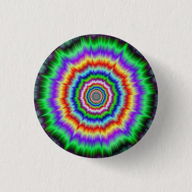 Pinback Button   Eye Boggling Explosion (Front)