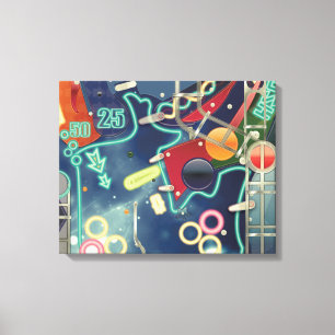 Pinball Canvas Print