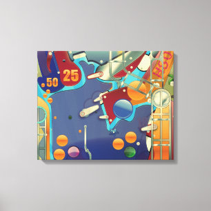 Pinball Canvas Print