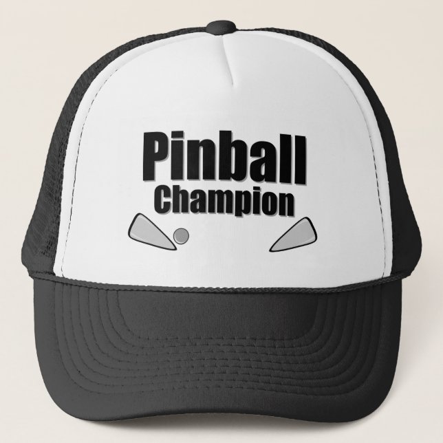 Pinball Champion Trucker Hat (Front)