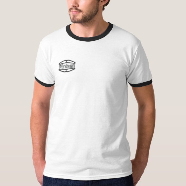 Pinball Flippers - Pocket T-Shirt (Front)