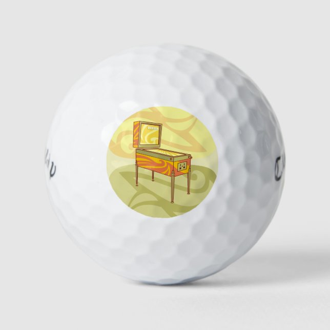 Pinball machine golf balls (Front)