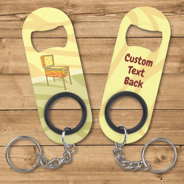 Pinball machine keychain bottle opener (Creator Uploaded)