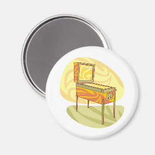 Pinball machine magnet