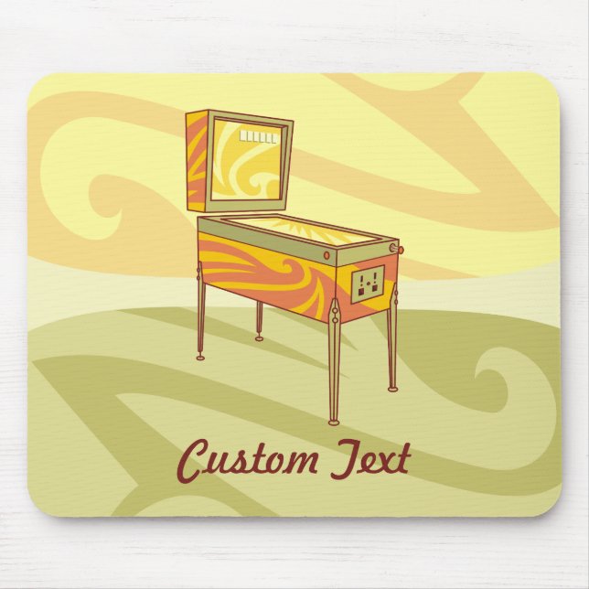 Pinball machine mouse pad (Front)