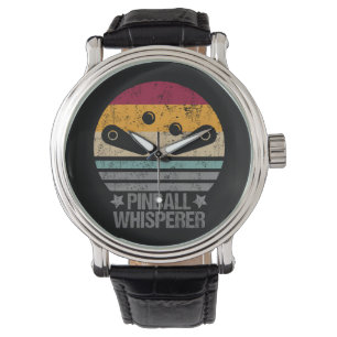 Pinball Machine Whisperer Retro Vintage Watch