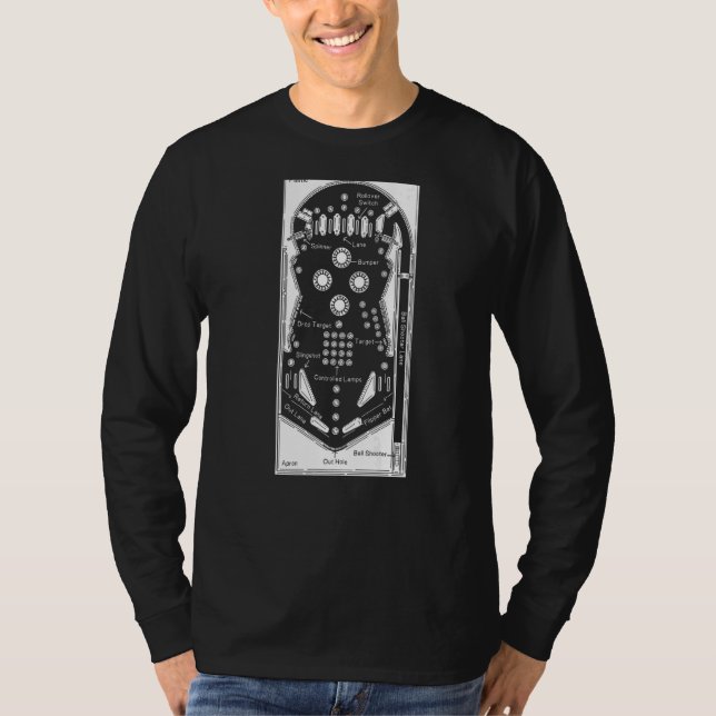 Pinball Parts T-Shirt (Front)