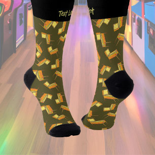 Pinball Pattern Socks