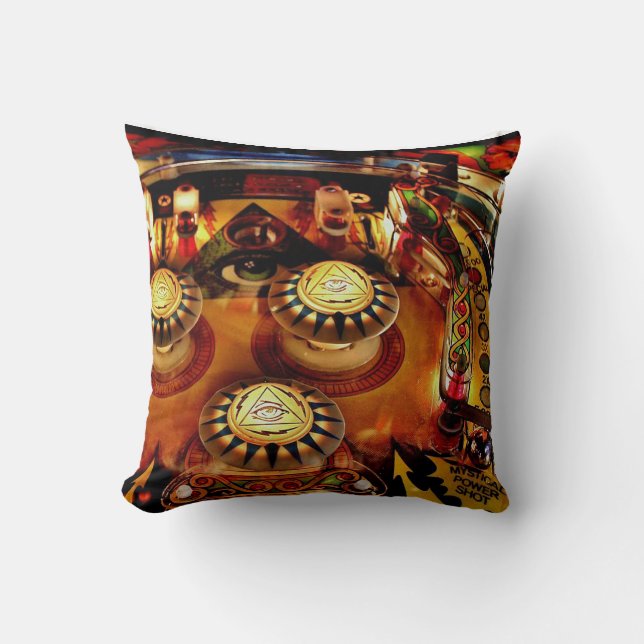 Pinball Pillow 3. (Front)