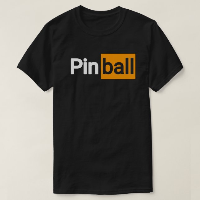 Pinball T-Shirt (Design Front)