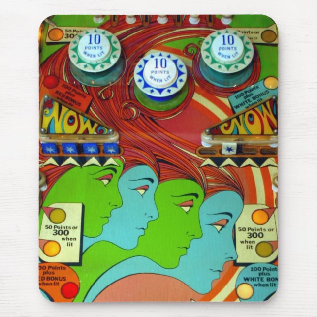 Pinball Wizard II Mouse Pad (Front)