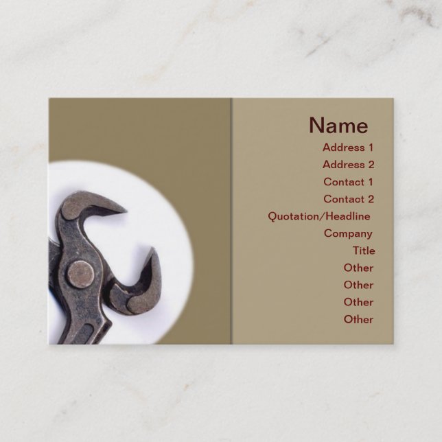 Pincers Business Card (Front)