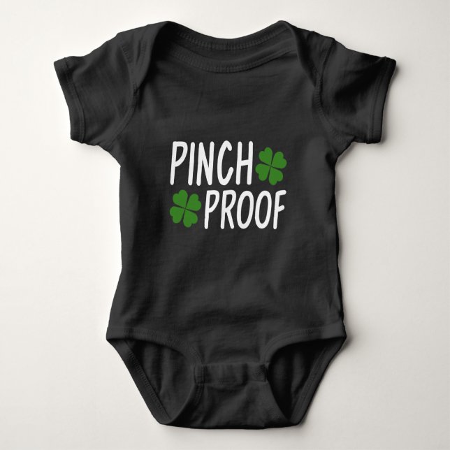 Pinch Proof Baby Bodysuit (Front)