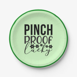 Pinch Proof Lucky-62906 Paper Plate