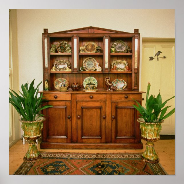 Pine and cedar dresser poster (Front)