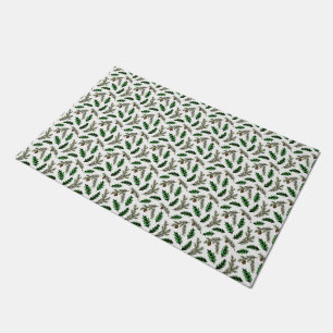 Pine and holly  doormat