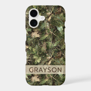 Pine and Leaves Camouflage Personalised