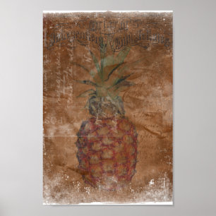 pine apple poster