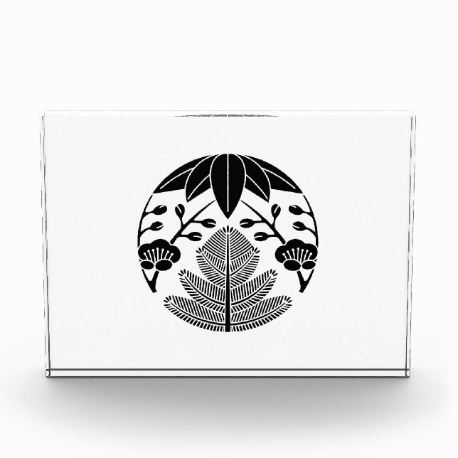 Pine bamboo ume photo block (Front)