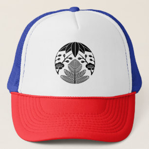 Pine bamboo ume trucker hat