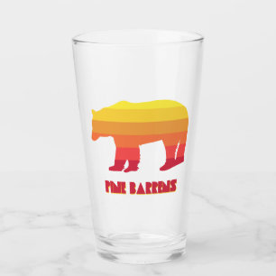 Pine Barrens Bear Glass