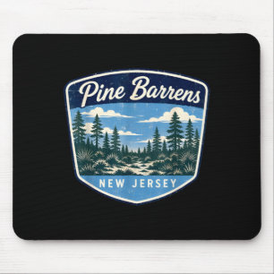 Pine barrens new jersey forest nature outdoor mouse pad