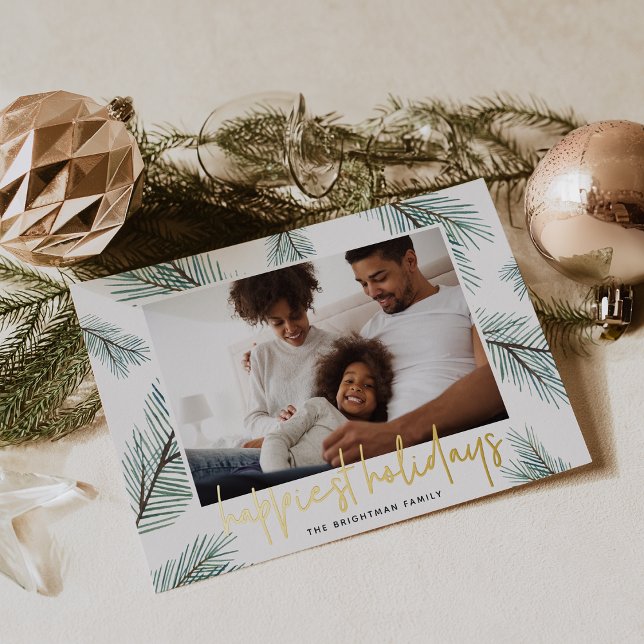 Pine Boughs | Happiest Holidays Photo (Creator Uploaded)