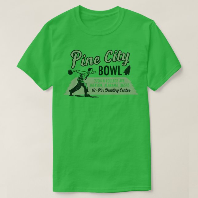 Pine City Bowl TShirt (Design Front)