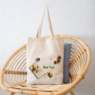 Pine Cone Beside Candy Tote Bags       
