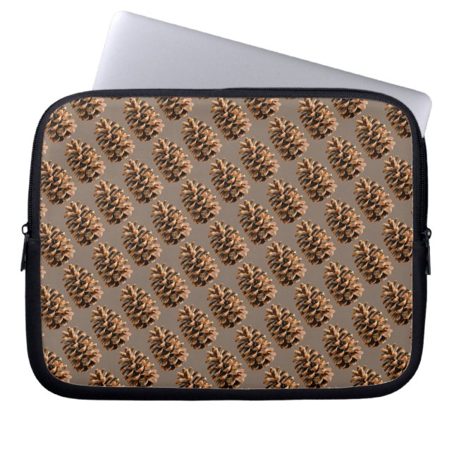 Pine Cone Laptop Sleeve (Front)