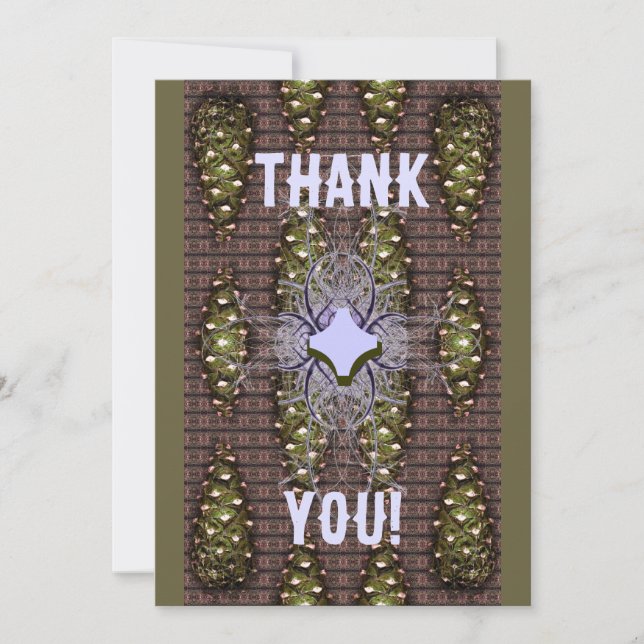 Pine Cone Shishka Card (Front)