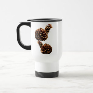 Pine Cone Travel Mug – Nature-Inspired 15 oz