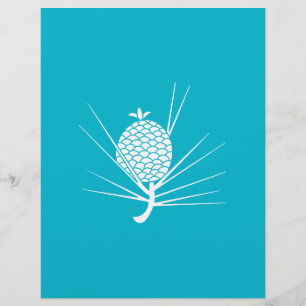 Pine cone with needles