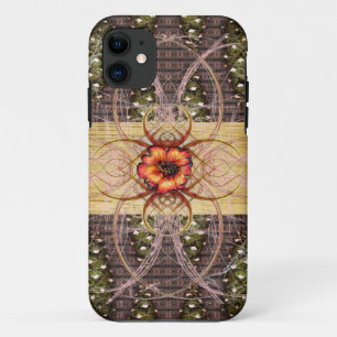 Pine Cones and A Scarlet Flower iPhone 11 Case