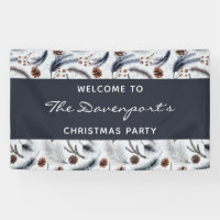 Pine Cones & Pine Needles Pattern Christmas