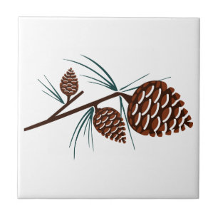 Pine Cones Tile